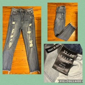 Risen jeans like new